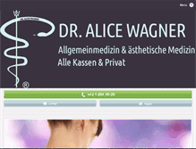 Tablet Screenshot of doktor-wagner.at