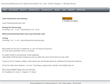 Tablet Screenshot of doktor-wagner.de